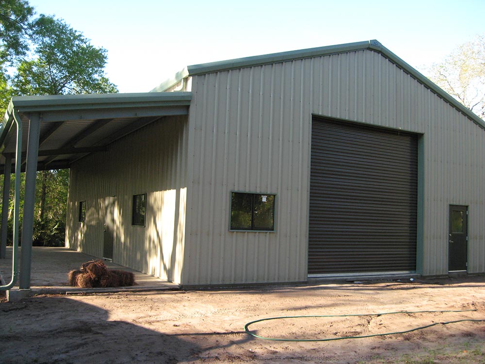 Landmark steel roll-up door
